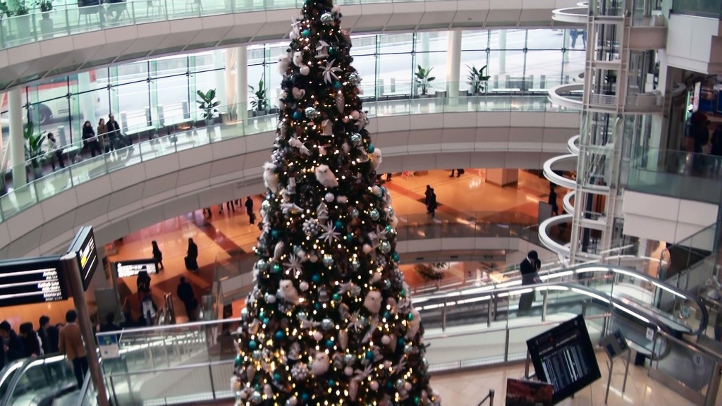 羽田空港 クリスマスツリー