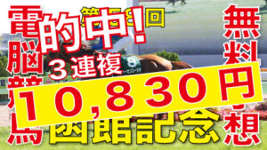 07月17日-第58回-函館記念（GⅢ）電脳競馬新聞無料予想的中！