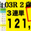 2019年09月16日-中山03R-2歳未勝利-電脳競馬新聞3連単121,230円的中!!バナー