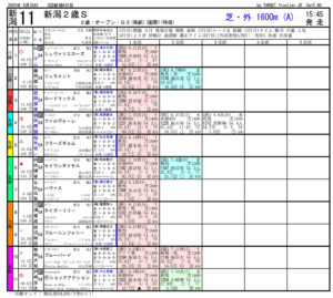 第40回-新潟2歳ステークス（GⅢ）-電脳競馬新聞