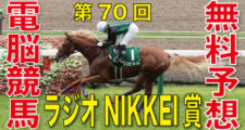 07月04日 第70回 ラジオNIKKEI賞（GⅢ）電脳競馬新聞無料予想