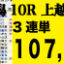 2021年08月21日-新潟10R-上越S-電脳競馬新聞3連単107,540円的中!!