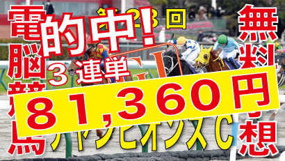 第23回-チャンピオンズカップ（GⅠ）－電脳競馬新聞無料予想的中！