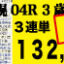 023年08月13日 札幌04R 3歳・未勝利戦 電脳競馬新聞 3連単132,180円的中!!