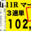 2024年03月24日-中山11R-マーチステークス-電脳競馬新聞-3連単102,040円的中!!バナー