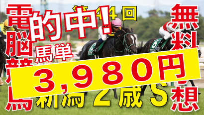 08月25日-第44回-新潟2歳ステークス（GⅢ）電脳競馬新聞無料予想的中！